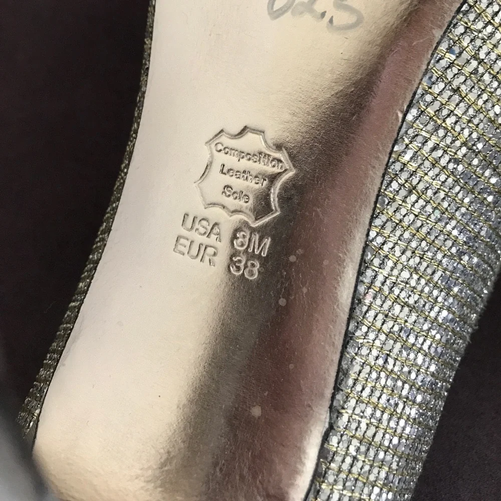 Nina New York Glitter Fabric High Heel Shoes - Picture 5 of 7